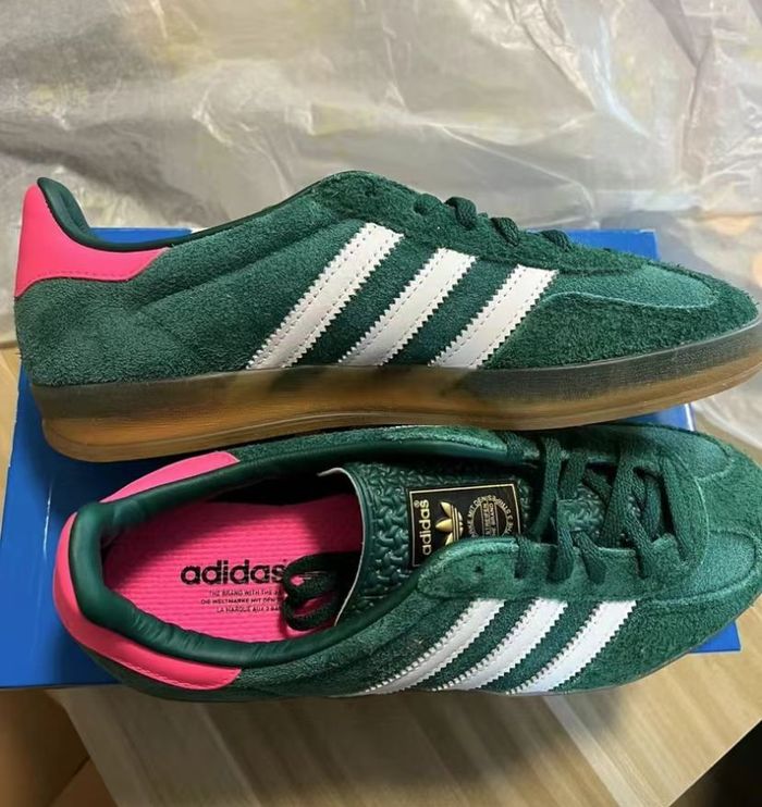 Adidas Gazelle Trefoil Rosa 37 - photo numéro 5
