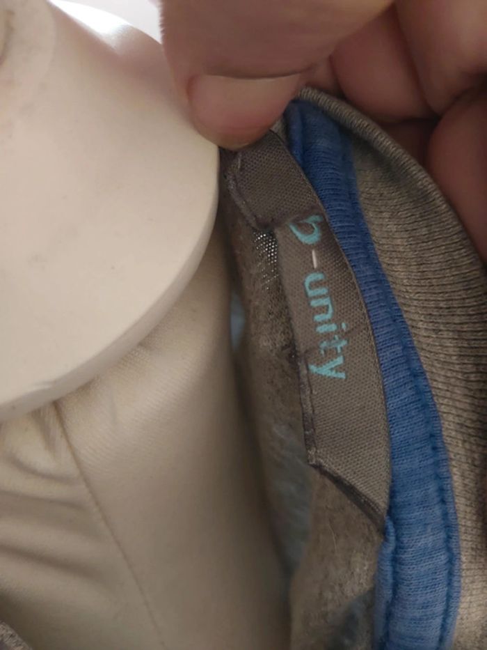 Tee-shirt super héro gris taille 6 ans - photo numéro 2