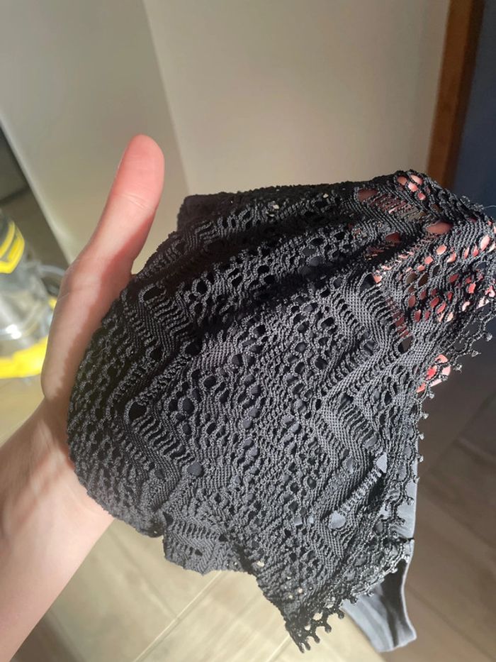 Haut de maillot de bain bandeau noir undiz - photo numéro 2
