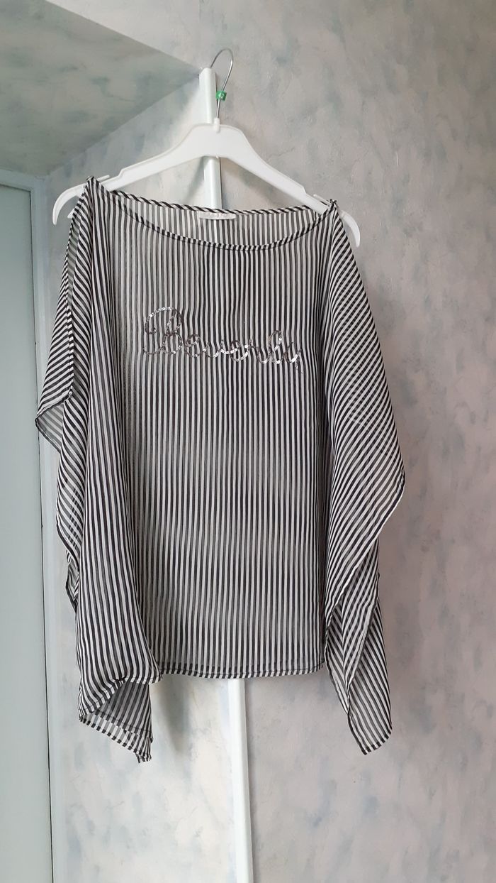 Top en voile taille 44 à 48