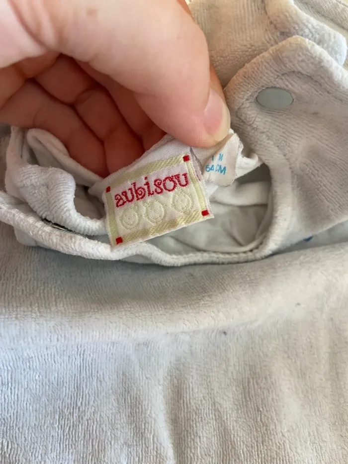 Salopette en velours taille 1 mois - photo numéro 2