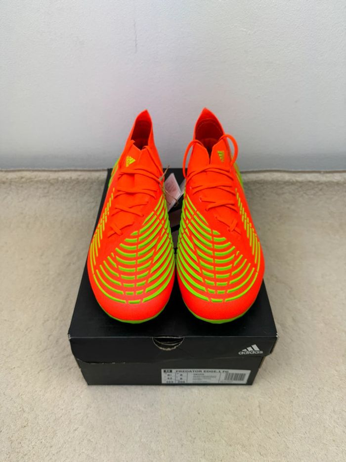 Crampons Adidas Predator Edge Pro FG Neuve Taille 42 - photo numéro 3