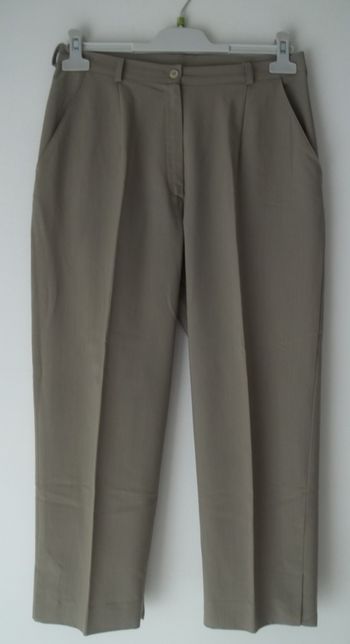 Pantalon vert 7/8ème - 40 - La Redoute
