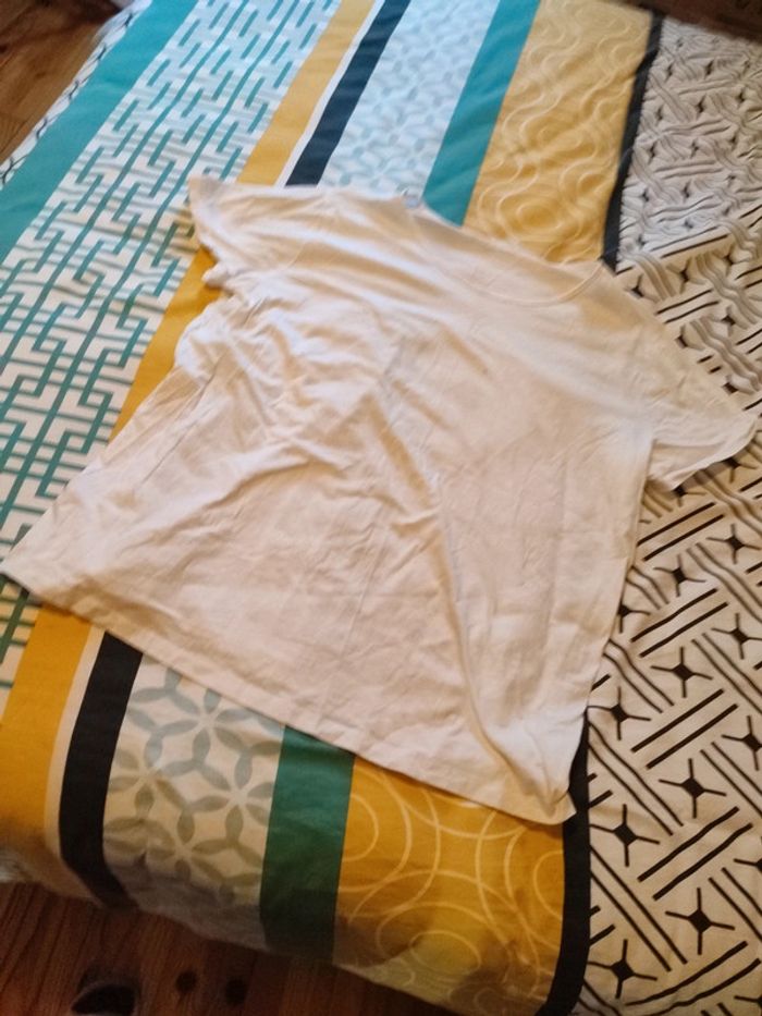 T shirt blanc homme - photo numéro 2