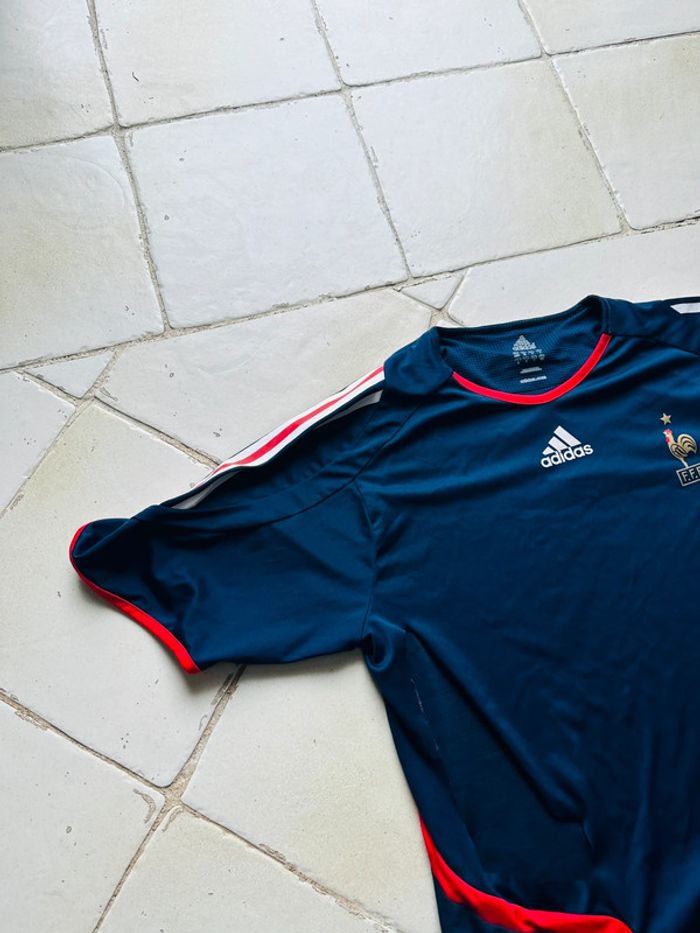 Maillot Équipe de France 2006 training vintage ADIDAS - photo numéro 4