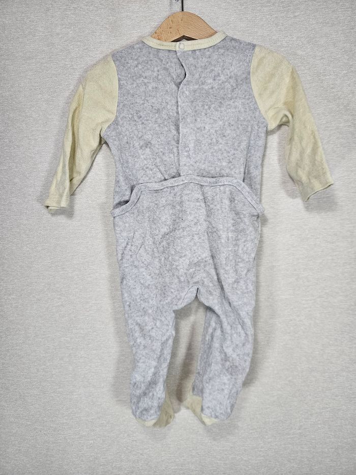 Pyjama velour winnie l'ourson  disney  12 mois - photo numéro 5