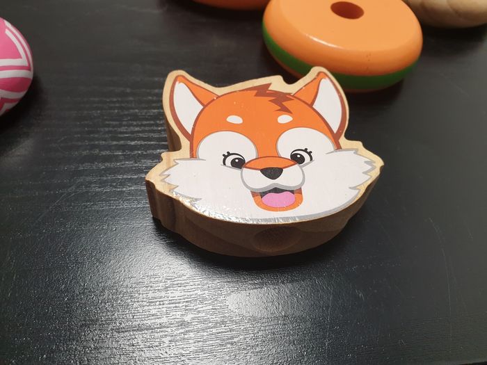 Tour d'anneaux à empiler Renard - photo numéro 6