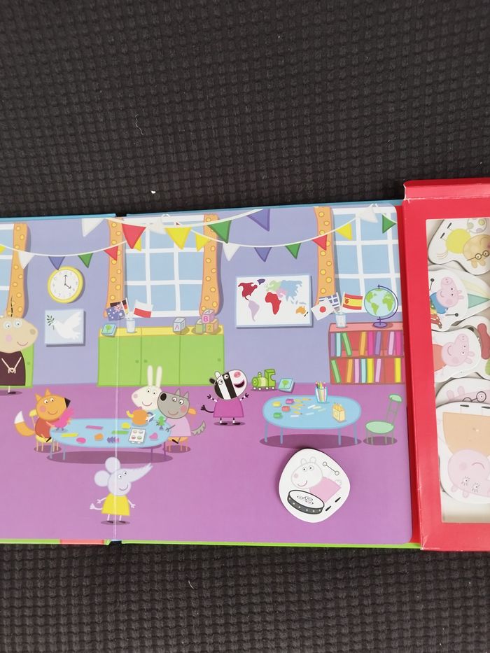Livre cartonné Peppa Pig Mon livre magnets - photo numéro 3