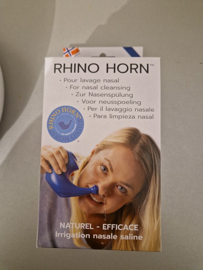 RHINO HORN Bleu Lavage de Nez