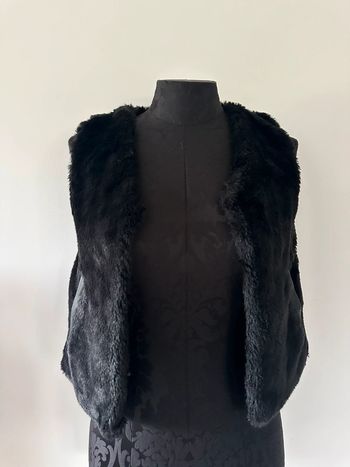 Gilet doux noir