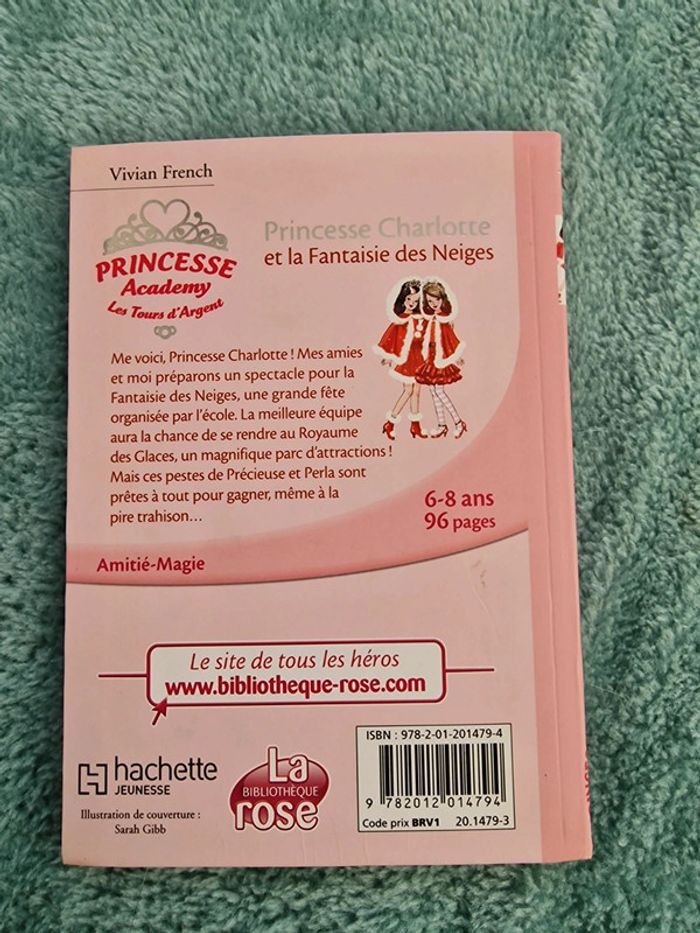 Livre Princesse academy princesse Charlotte et la fantaisie des neiges - photo numéro 2
