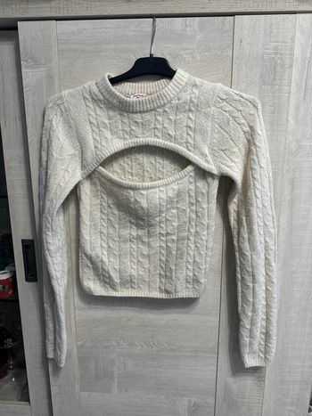 Pull blanc taille XS Jennyfer