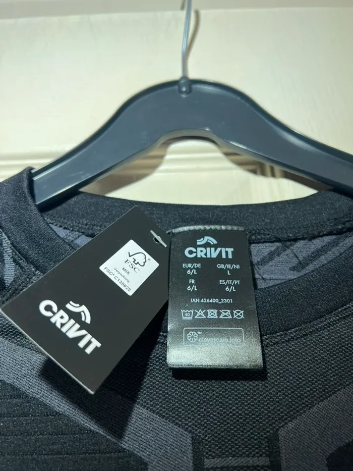 T-shirt manches longues Crivit - photo numéro 3