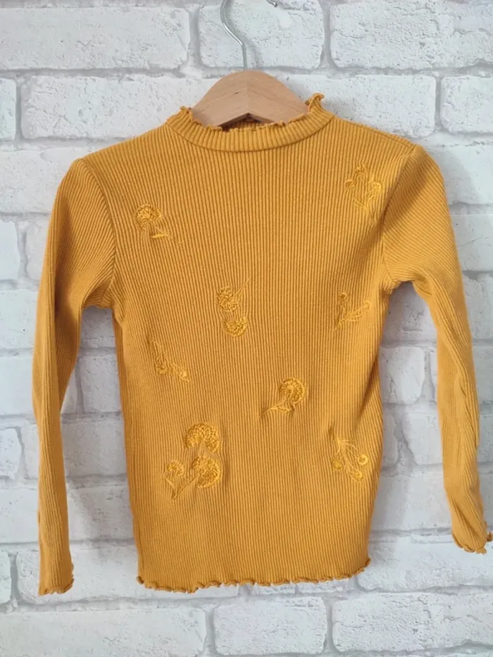 Sous-pull côtelé Zara – 6 ans