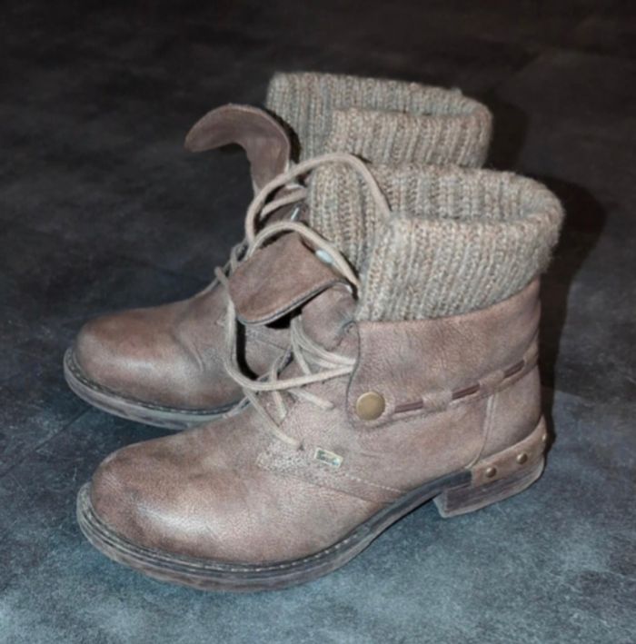 Bottines fourrées Rieker - photo numéro 3