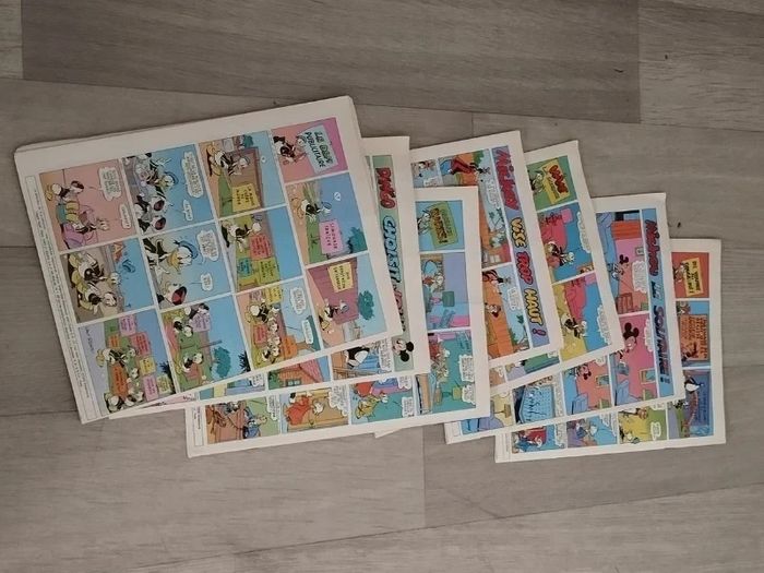 Lot Vintage 7 magazines Journal de Mickey année 1983 L057  7593973615 - photo numéro 4