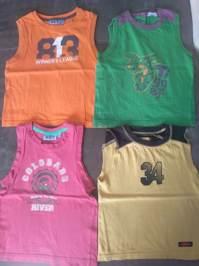 Lot de 10 débardeurs 4 ans - photo numéro 5