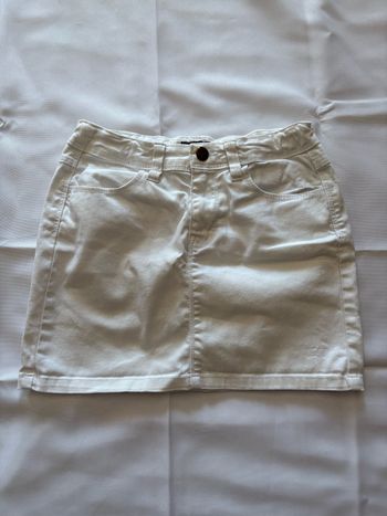 Jupe blanche pour fille - 10 ans