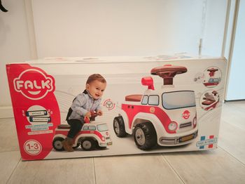 Falk - porteur mini van vintage - neuf