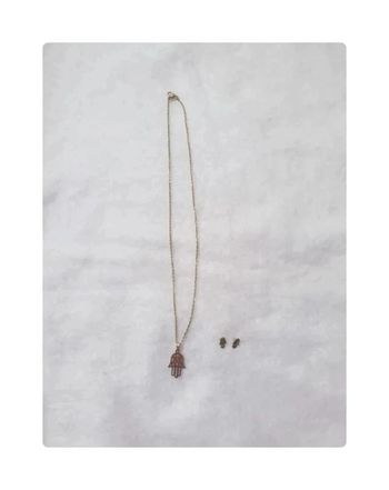 Magnifique parure de bijoux main de Fatma