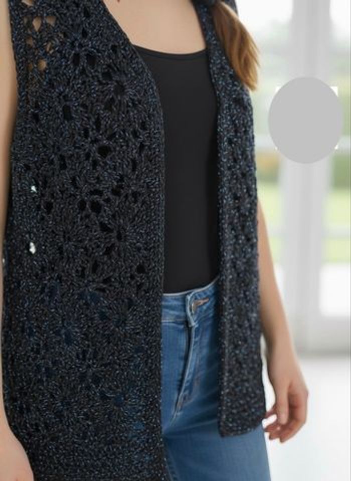 Gilet en crochet - photo numéro 5