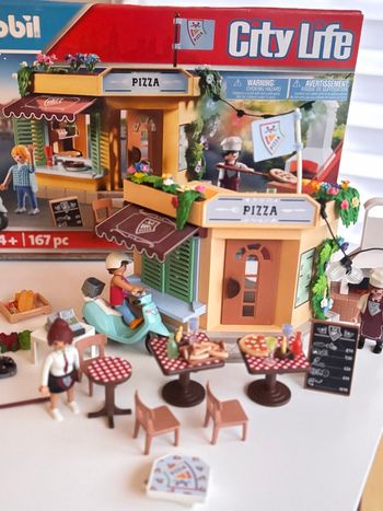 Playmobil city Life pizzeria 70336