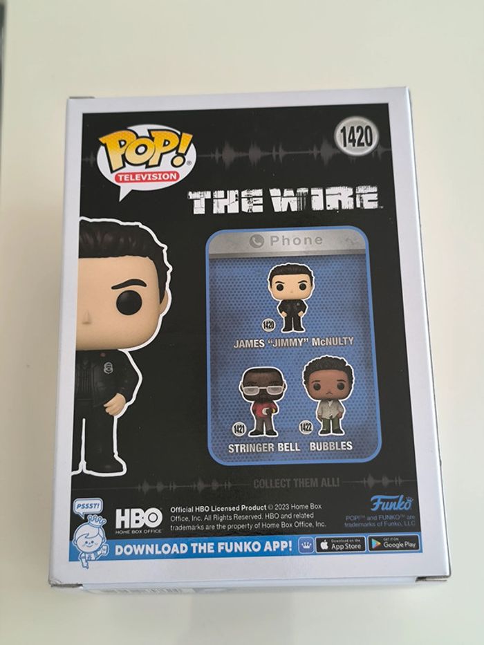 Funko Pop The Wire Jame "Jimmy" McNulty 1420 - photo numéro 3