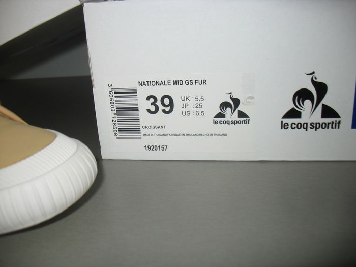 BASKETS MONTANTES CAMEL "LE COQ SPORTIF" - P39 - n°03 - photo numéro 6