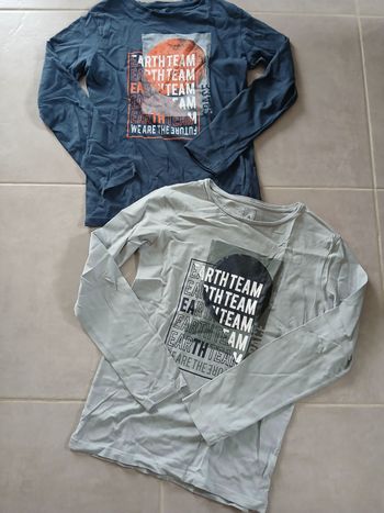 Lot tee shirt manches longues