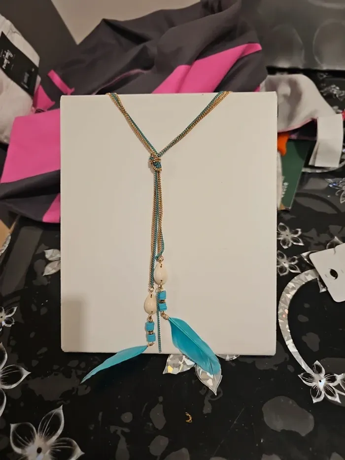 Collier promod fantaisie doré