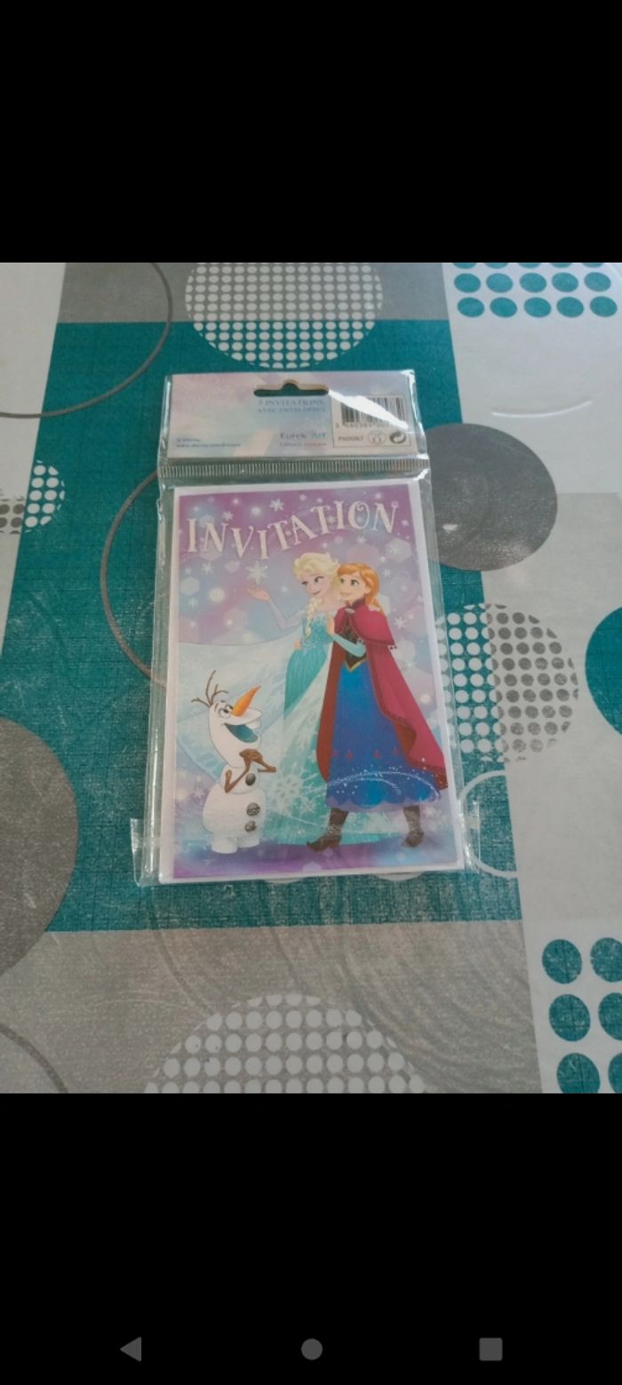 Invitations Reine des Neiges - photo numéro 2