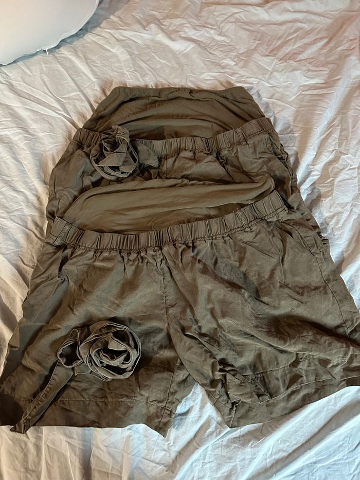 Lot de 2 shorts grossesse