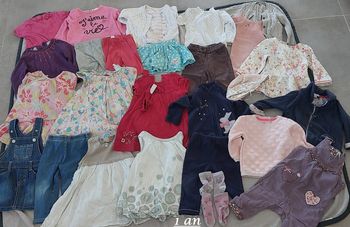 lot fille 1 an