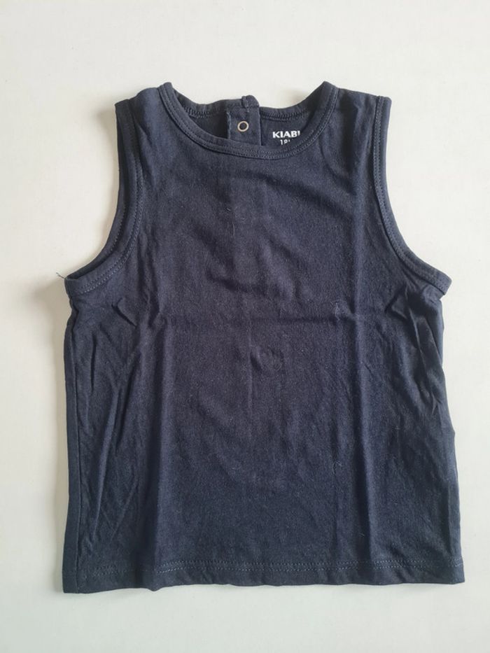 débardeur bleu marine