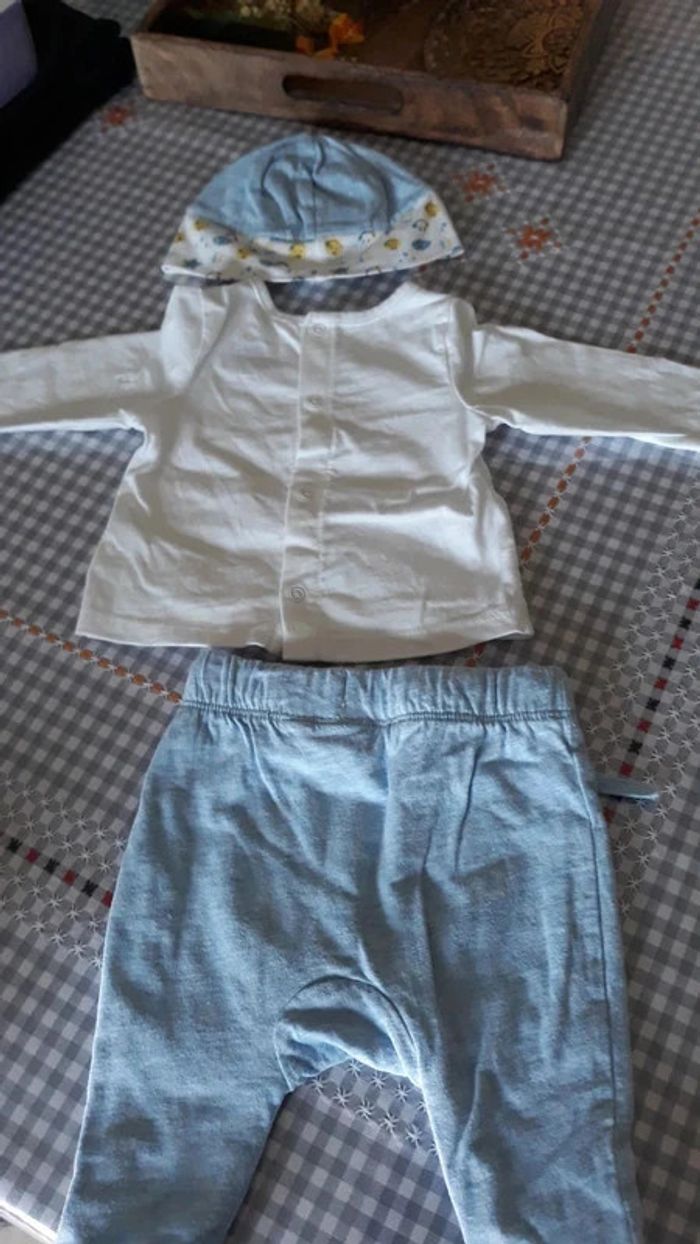 Ensemble bebe 1 mois mixte unisexe - photo numéro 4