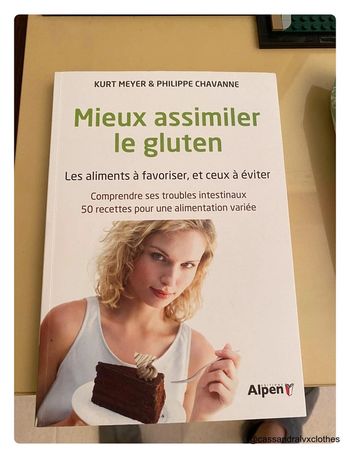 Livre Mieux assimiler le gluten - Alpen