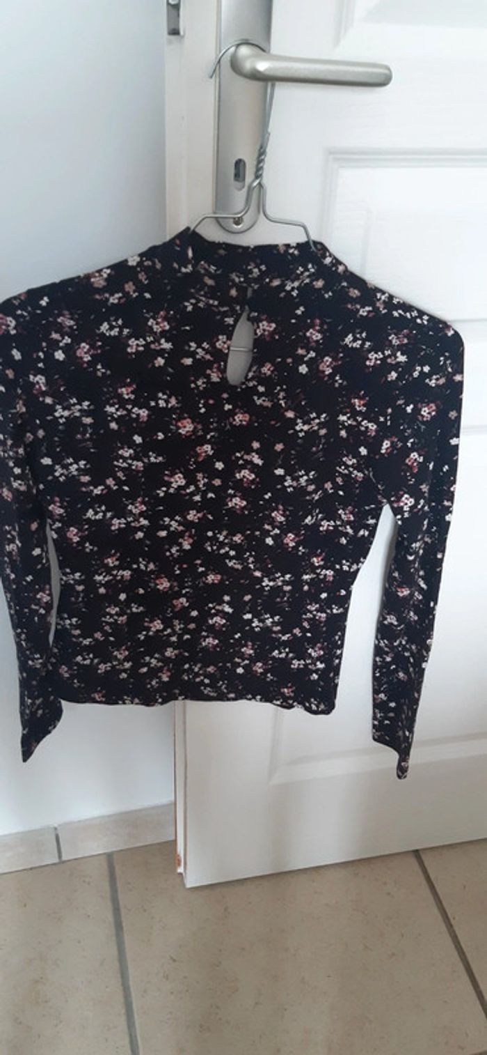 Haut fin manches longues/ Bershka / taille S - photo numéro 5