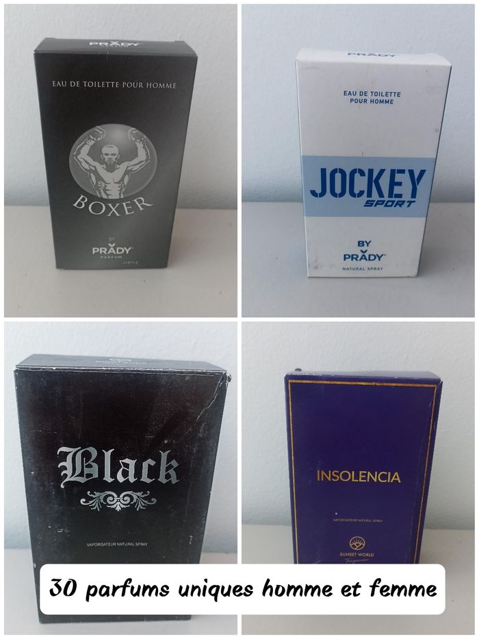 Lot revendeur 30 parfums générique