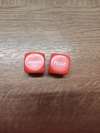 Lot de 2 dés pour couple