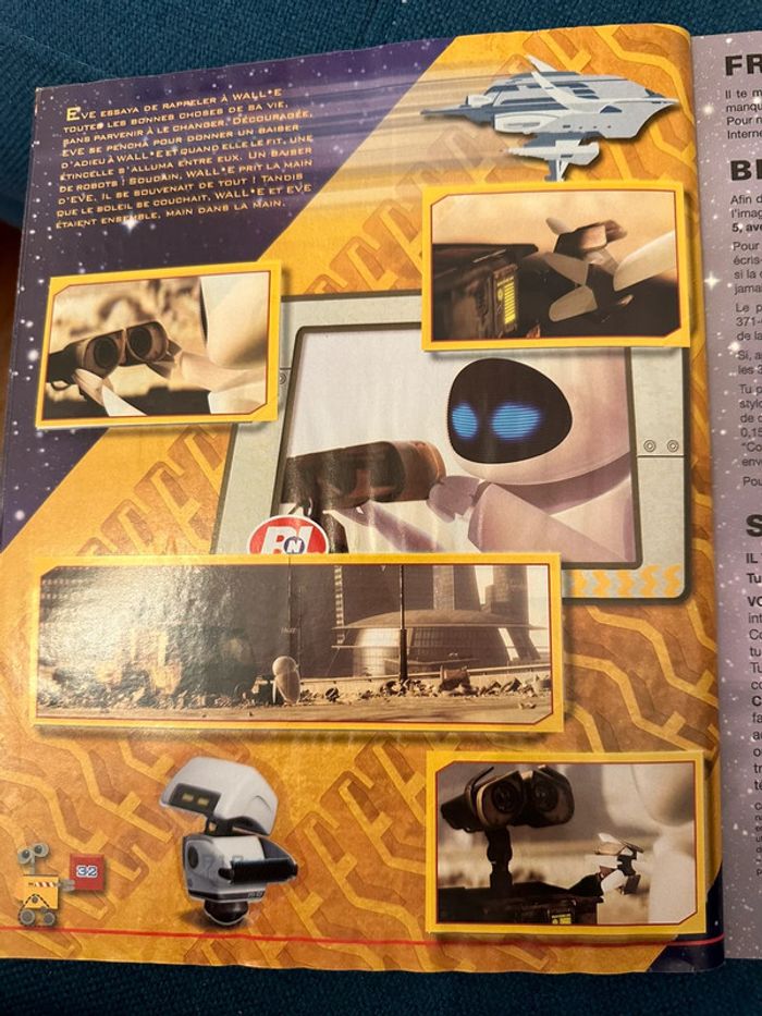 Album livre Panini complet stickers autocollants Disney Wall-e walle robot espace - photo numéro 11