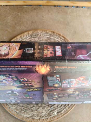 Dice Throne : Captain Marvel, Black Panther, Doctor Strange & Black Widow