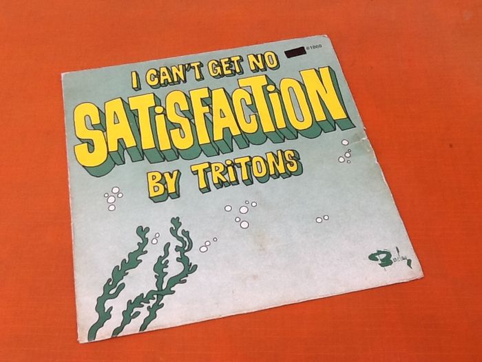Vinyle 45 tours Tritons I can' t get no satisfaction (1973) - photo numéro 2