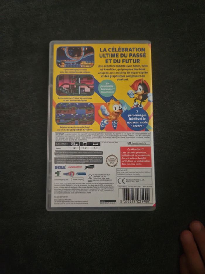 Jeu switch Sonic Mania Plus - photo numéro 3