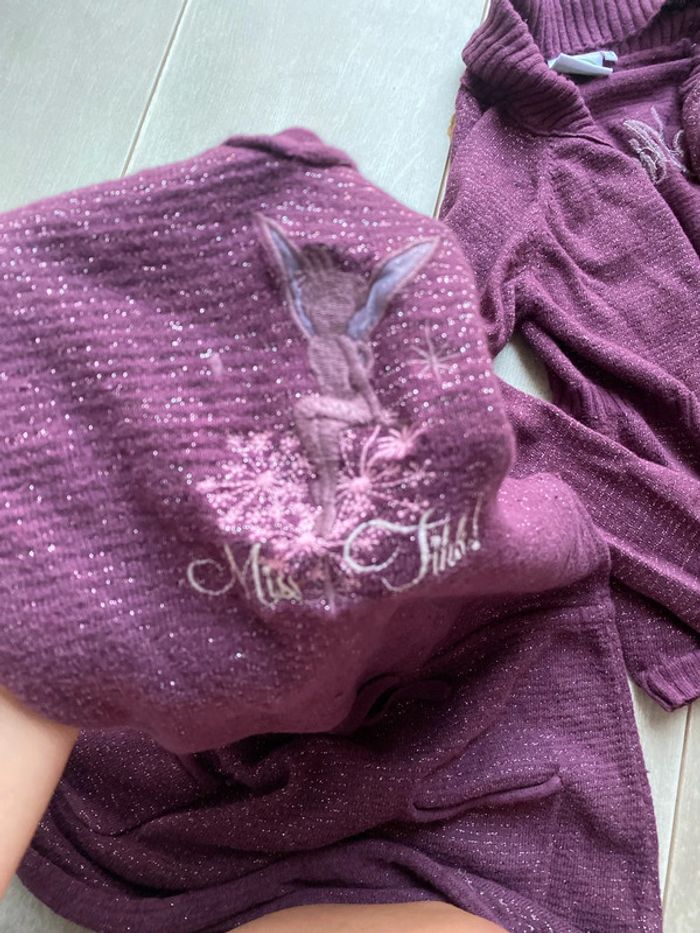 Robe et gilet fée clochette 7-8 ans - photo numéro 2