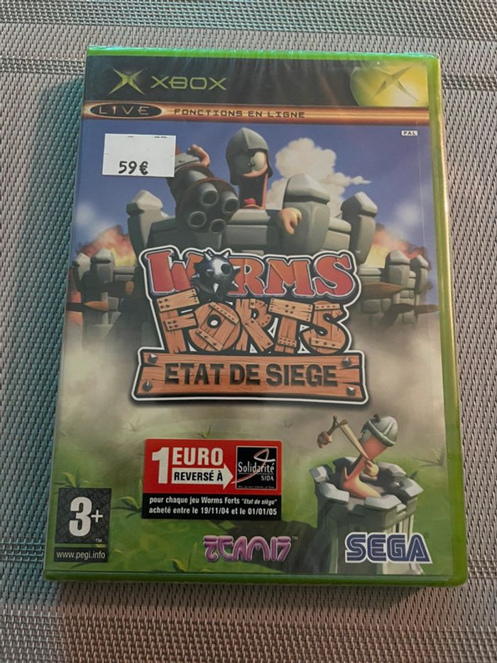 Worms Forts Etat De Siege Jeu Xbox FR