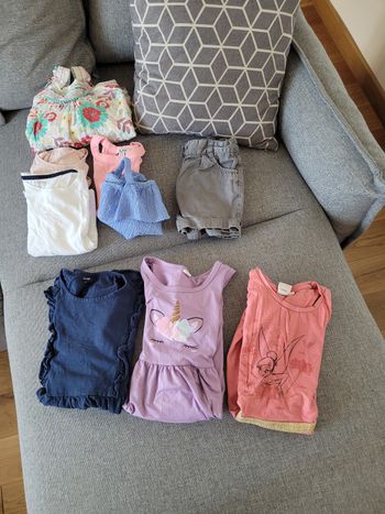 Lot printemps été fille 5 ans