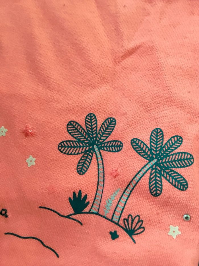 Haut rose fluo 9mois - photo numéro 3