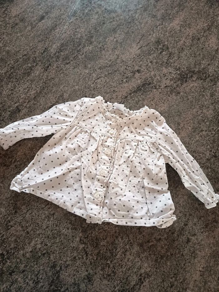 Chemise taille 9 mois tex baby