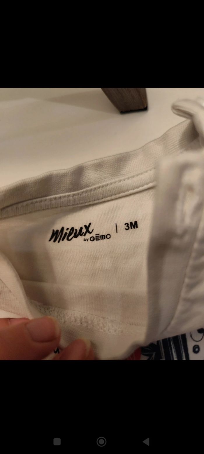 Lot vêtements garçon taille 3 mois - photo numéro 4