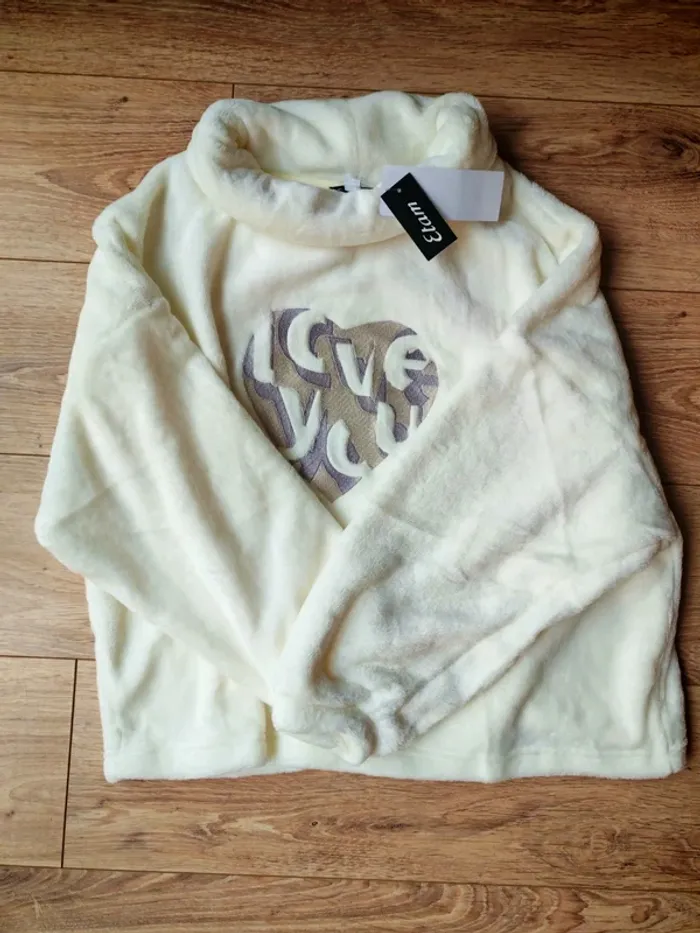 Pull chaud et doux haut de pyjama étam - photo numéro 6